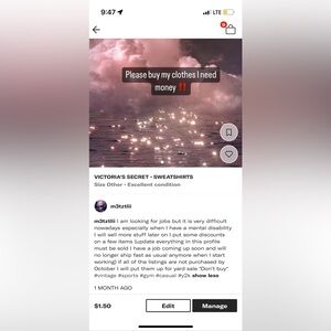 Will be doing a tag sale if everything in my profile is not purchased by October